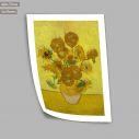 Sunflowers art ΙΙ, van Gogh Vincent, Poster