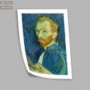 Self portrait II, van Gogh Vincent, Poster