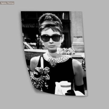 Elegance is the only beauty that never fades,  κάδρο, μαύρη κορνίζα 2