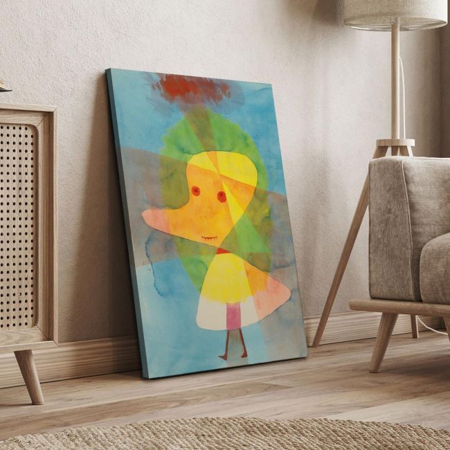 Canvas print Small garden ghost Klee P. Framed canvas View 4