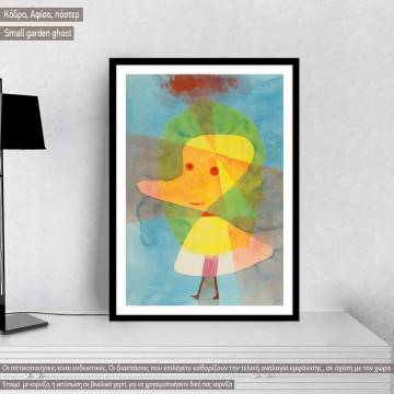 Small garden ghost, Klee Paul, Poster