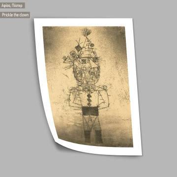 Prickle the clown, Klee Paul, Poster 2