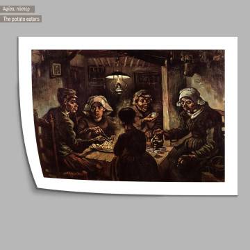 The potato eaters, van Gogh Vincent, Κάδρο 2
