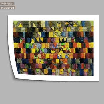 Once emerged from the gray of the night, Klee Paul, Κάδρο 2