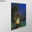 Canvas print Roger and Angelica, Redon Odilon, side