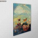 Πίνακας ζωγραφικής Butterflies, Redon Odilon, αντίγραφο σε καμβά, κοντινό
