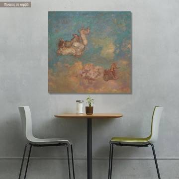 Πίνακας ζωγραφικής The chariot of Apollo, Redon Odilon