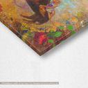 Canvas print Muse on Pegasus, Redon Odilon, Reprint, detail
