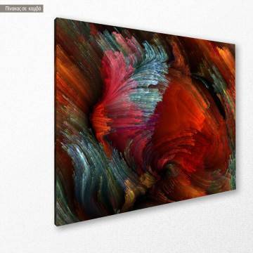 Canvas print Speed of color Framed canvas View 1 2