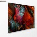 Canvas print Speed of color, side