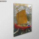 Πίνακας ζωγραφικής The yellow sail, Redon Odilon, αντίγραφο σε καμβά, κοντινό