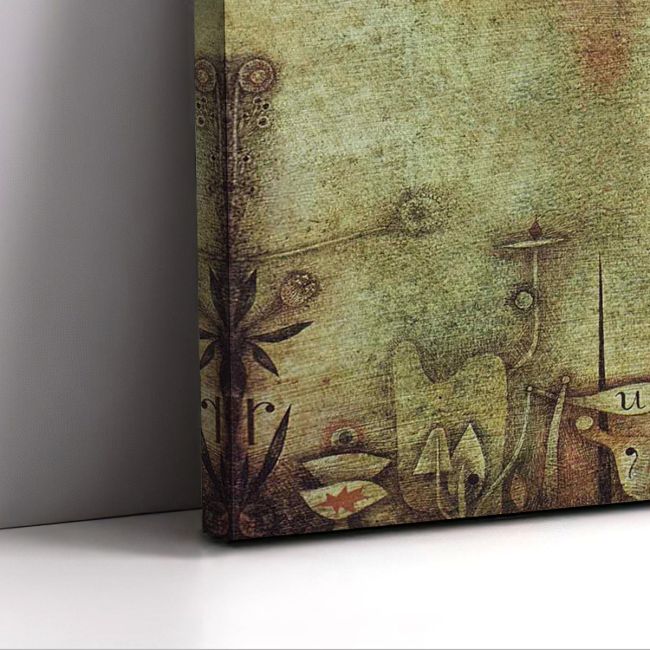 Canvas print On the edge Klee Paul Framed canvas View 5