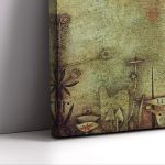 Πίνακας ζωγραφικής On the edge Klee Paul Καμβάς τελαρωμένος Όψη 5