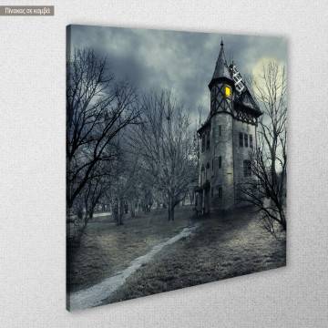 Canvas print Haunted house 2