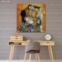 Canvas print The family reart (original Klimt G), reproduction