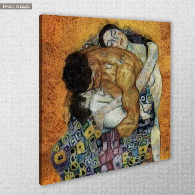 Πίνακας σε καμβά The family reart (original Klimt G), αντίγραφο σε καμβά, κοντινό