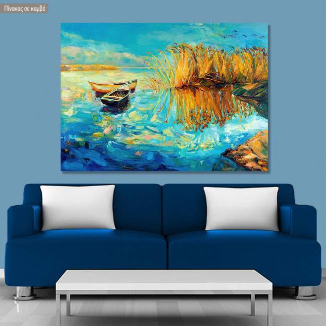 Canvas print Lake memories