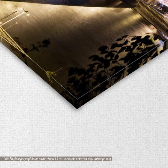 Canvas print Budapest  Elisabeth's bridge, detail