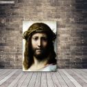 Canvas print Head of Christ, Correggio