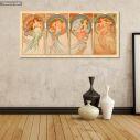 Canvas print The Arts, Mucha A.