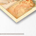 Canvas print The Arts, Mucha A, detail