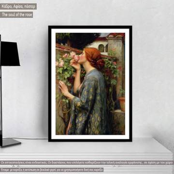 The soul of the rose, Waterhouse J. W, Κάδρο