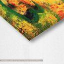 Canvas print By the stream, autumn, Gauguin P, detail