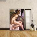 Canvas print Ignudo II, Michelangelo