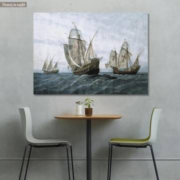 Canvas print Discovery of America