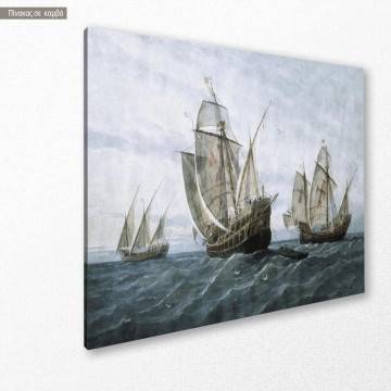 Canvas print Discovery of America 2