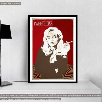 Twin Peaks,  κάδρο, μαύρη κορνίζα