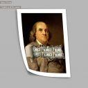 Franklin is all the money, Poster
