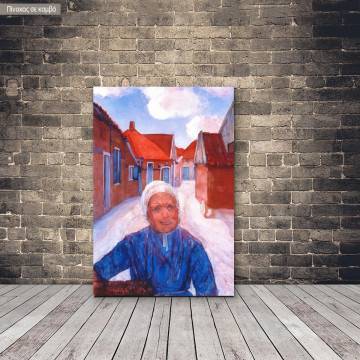 Πίνακας ζωγραφικής  On the Lappenbrink, Mondrian P, αντίγραφο σε καμβά