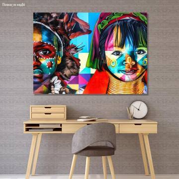 Canvas print So many colors