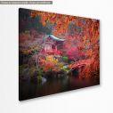 Canvas print Daigo-ji temple in autumn