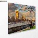 Canvas print   Palace of Westminster, side