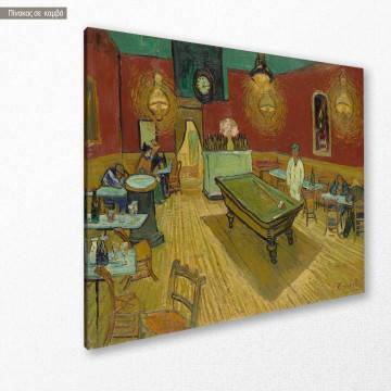 Canvas print The night cafe, Vincent van Gogh 2