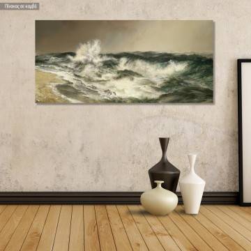 Πίνακας ζωγραφικής The much resounding sea, Moran T, αντίγραφο σε καμβά