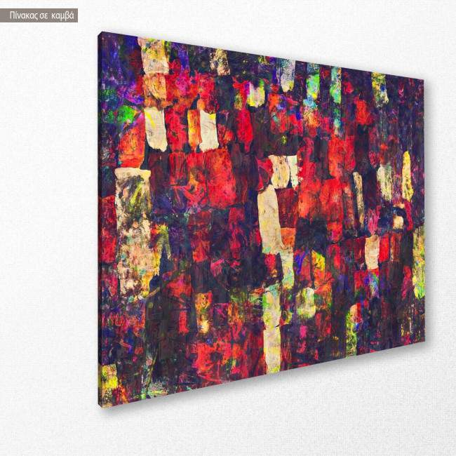 Canvas print Abstract selection I, side