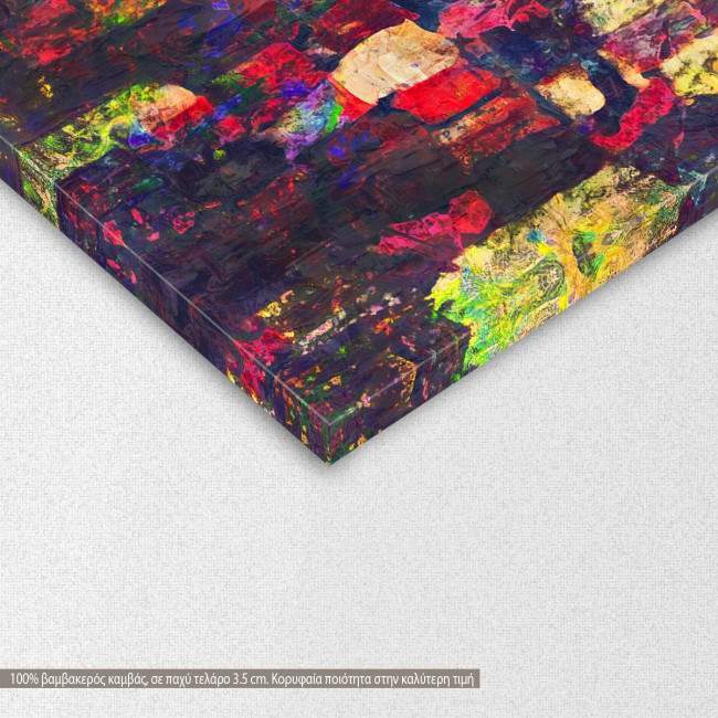 Canvas print Abstract selection I, detail