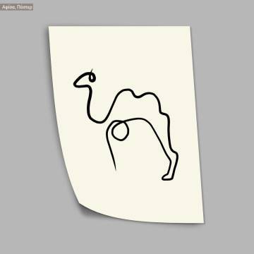 Picasso style XVII,  κάδρο, μαύρη κορνίζα 2