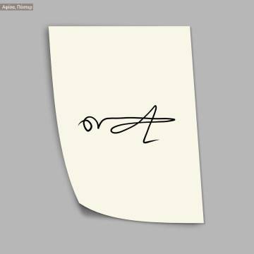 Picasso style IXX,  κάδρο, μαύρη κορνίζα 2