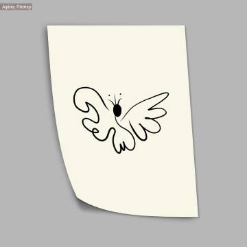 Picasso style XX,  κάδρο, μαύρη κορνίζα 2