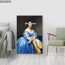 Canvas print Reart I  Princesse de Broglie, Ingres J. A. D.