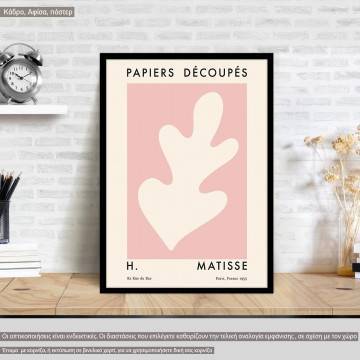 Matisse, Paris 1955 a, Κάδρο