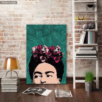 Πίνακας σε καμβά New old Frida