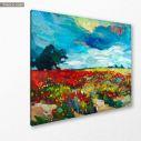 Canvas print Spring bloom, side
