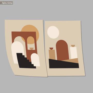 Island combo, poster two panels 2