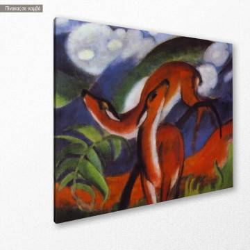 Canvas print Red deer II, Marc Franz 2