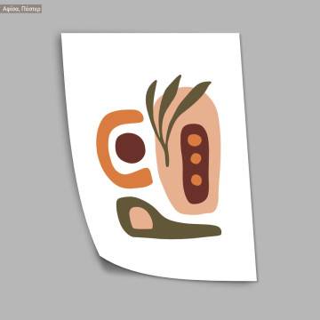 Natura modern abstract I, Poster 2